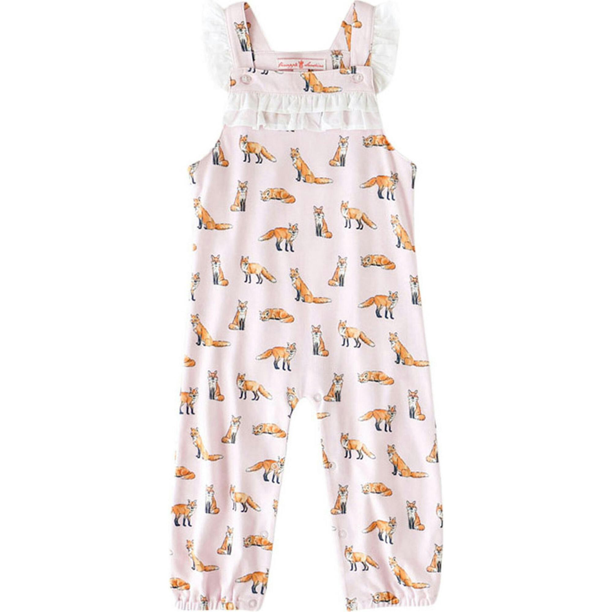 Pink Ruffle Romper