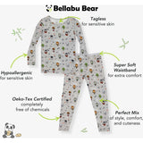 Little Monsters Bamboo Kids Pajamas