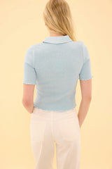 Elysia Top in Light Blue