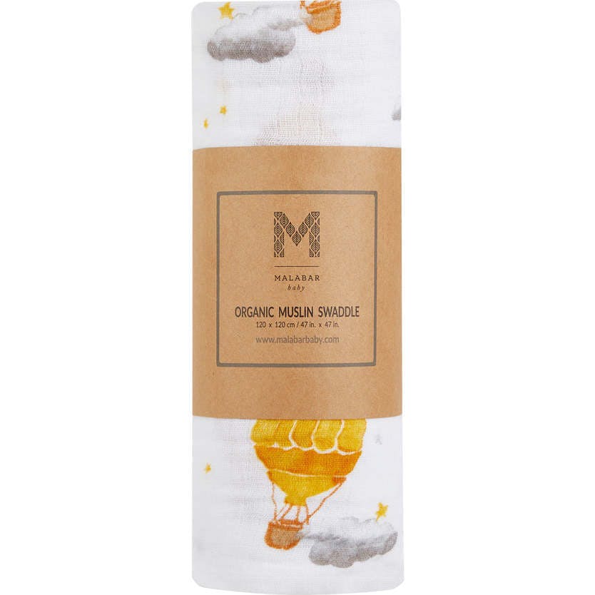 Organic Cotton Muslin Swaddle