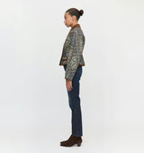 The Dax Jacket - Olive Equestrian Scarf