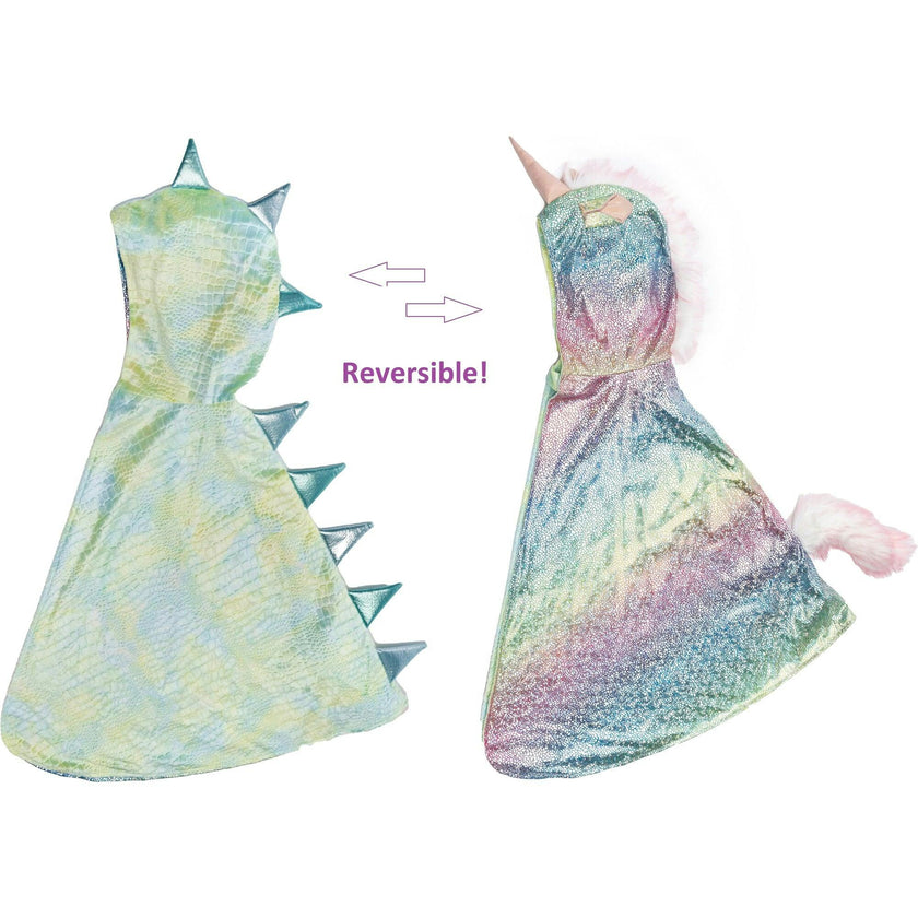 Reversible Unicorn Dragon Cape