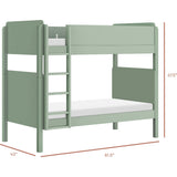 TipToe Bunk Bed in Light Sage