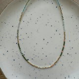 Coral Cactus Necklace
