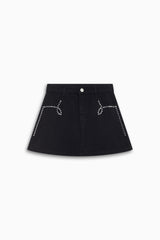 TNS Denim Teen Studded Skirt