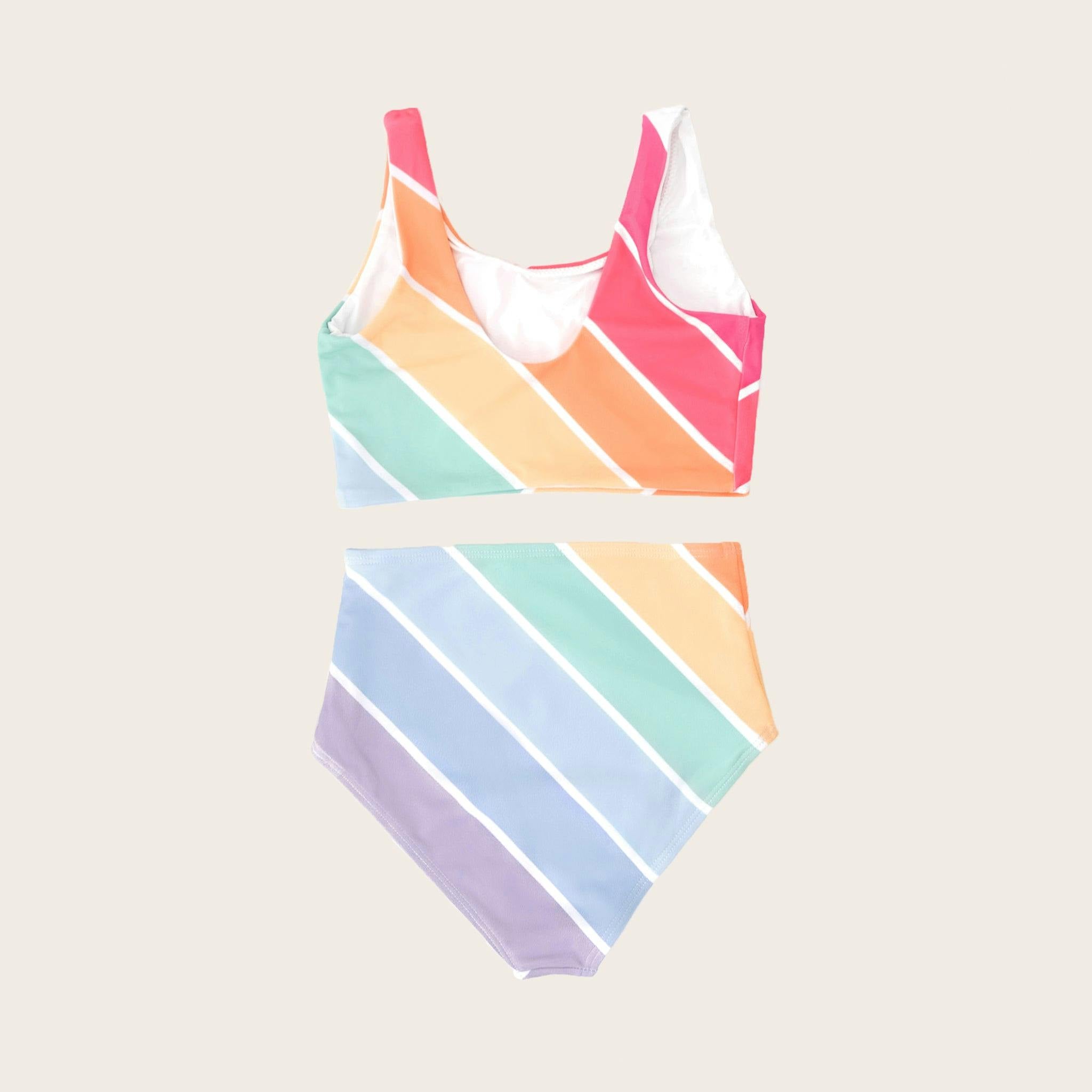 Playa Del Rey Rainbow Two Piece Tank