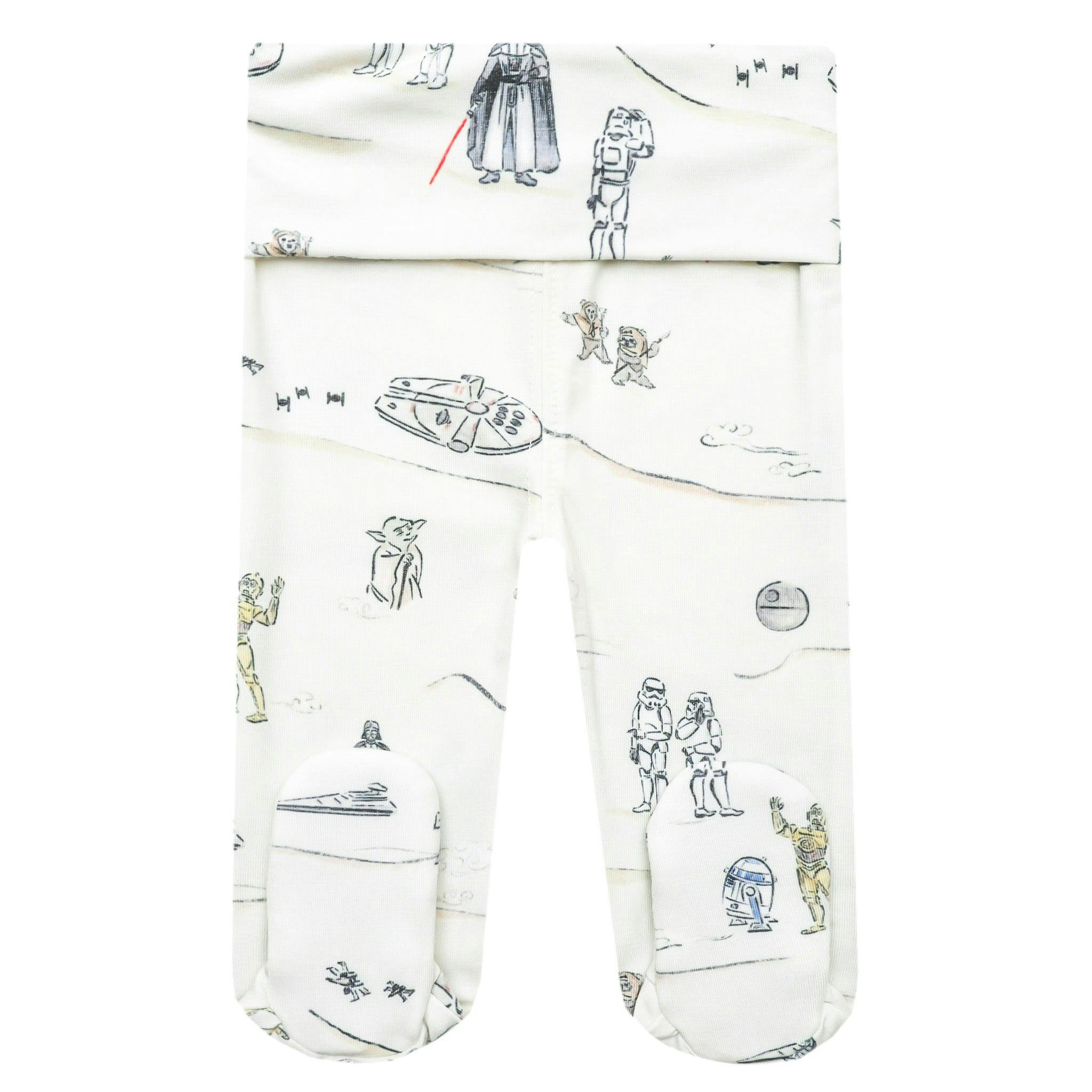 Footed Baby Pants - Tatooine