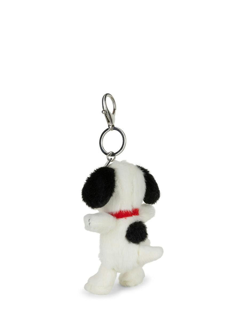 Lucky Snoopy Fuzzy Keychain Cream - 4"