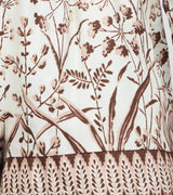 The Audrey Short - Ivory Wildflower Field