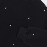 Black Studded Sweatshirt