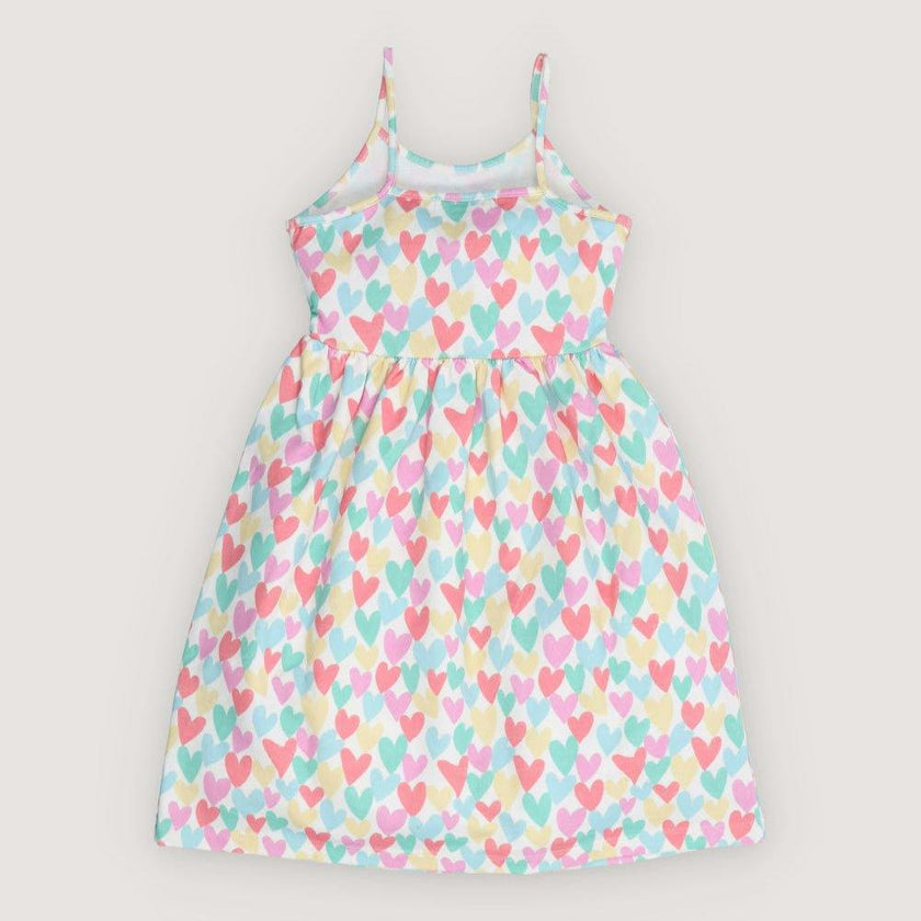 Anis Dress Hearts Print