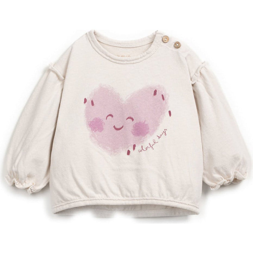 Smiling Heart Long Sleeve T-Shirt