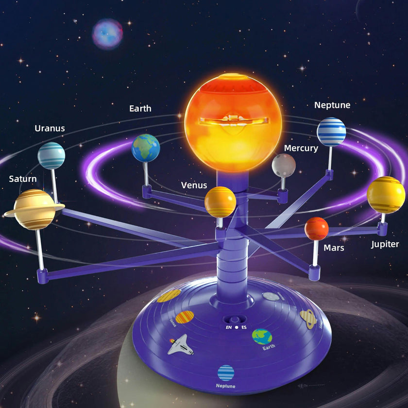 Hape: Science Can: Solar System Planetary Projector - 24 Space Images