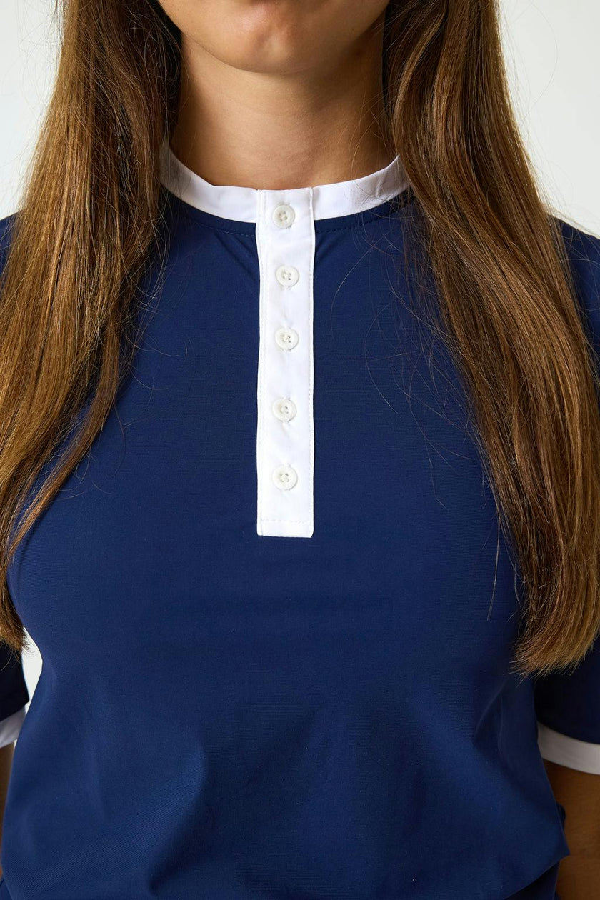 Girls Henley Top