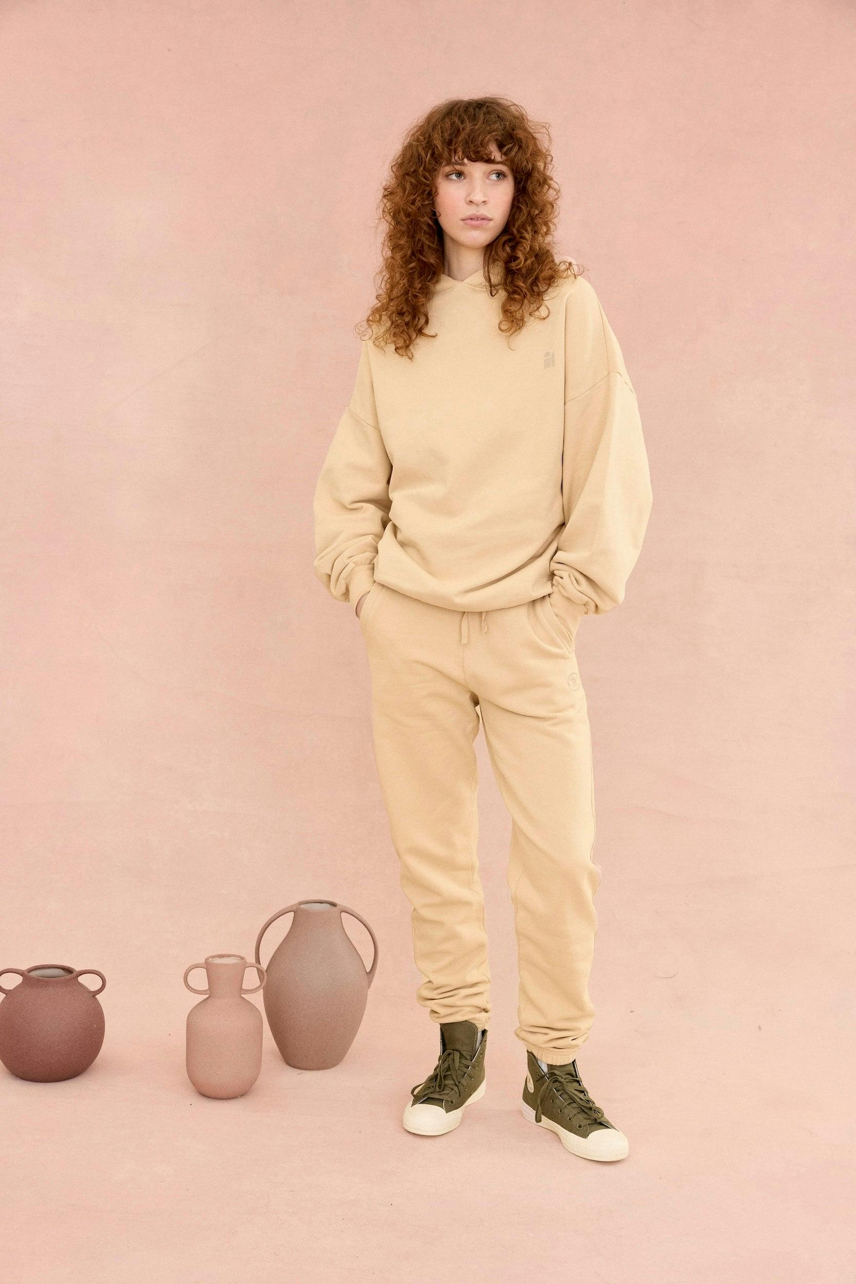 Adult Natural Dye Everyday Jogger in Shortbread