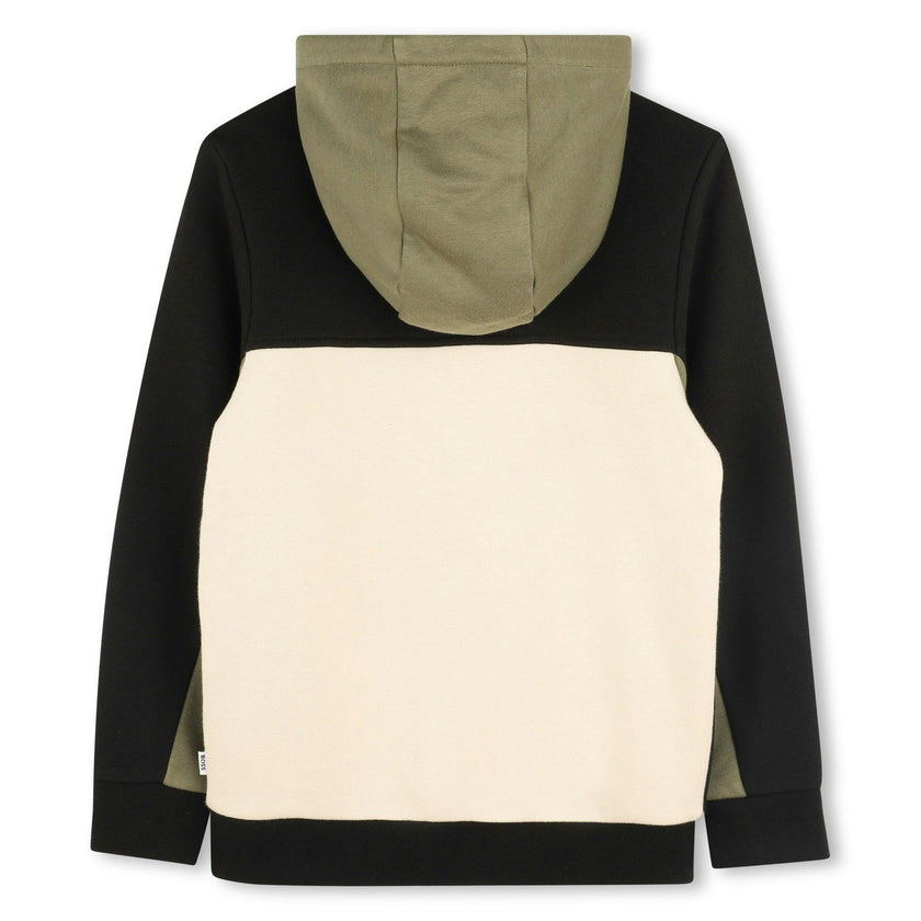 Ivory Hooded Cardigan