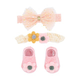 Lace Headband & Sock Gift Set