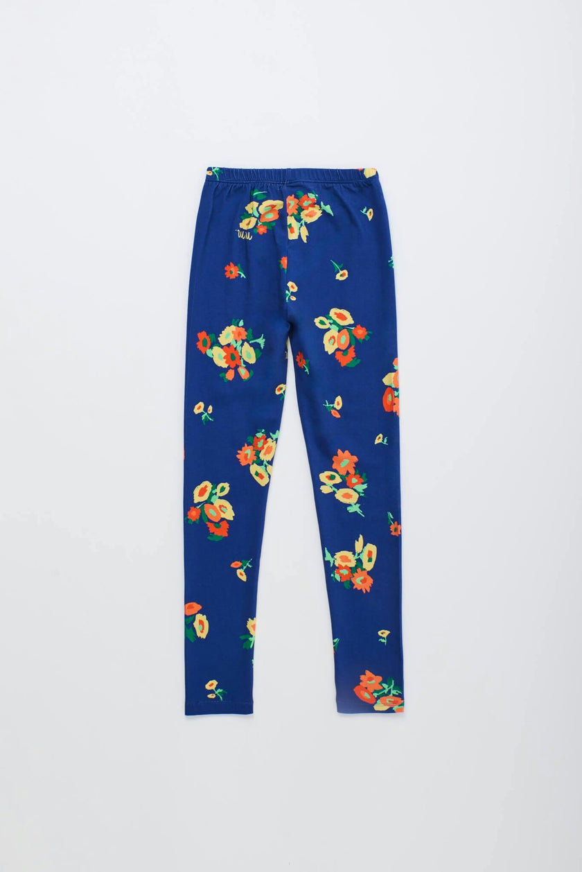 BLOSSOM LEGGINGS BLUE