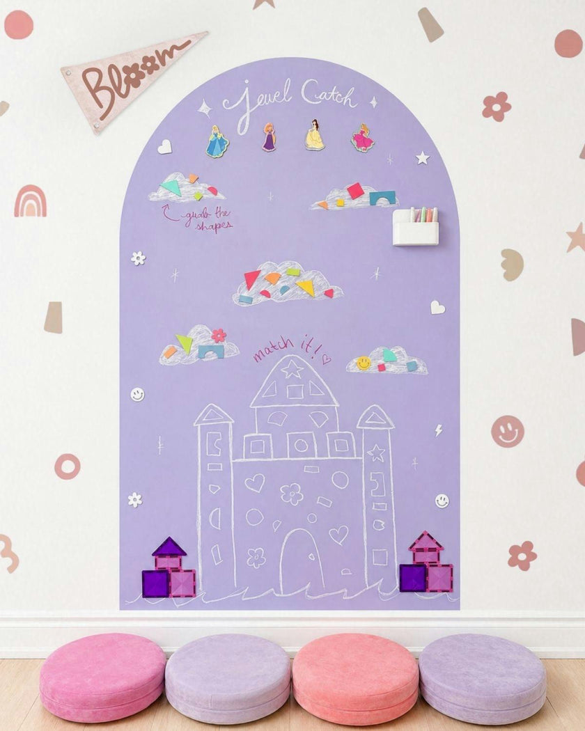 JUMBO Magic Playwall - Arch Magnetic Wall Decal for Kids