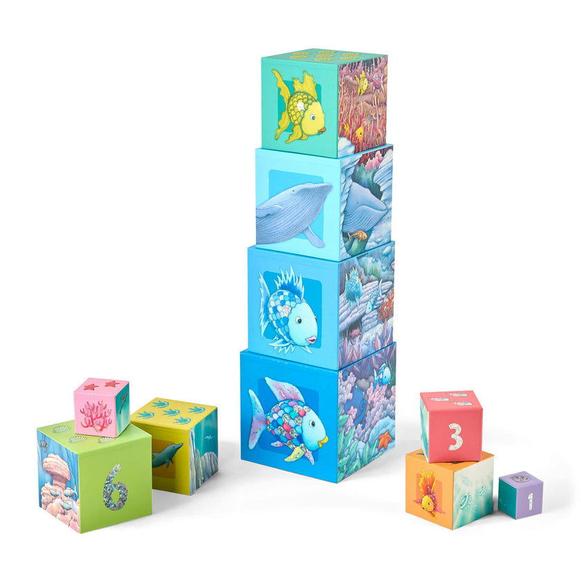 Rainbow Fish Stacking & Nesting Cubes