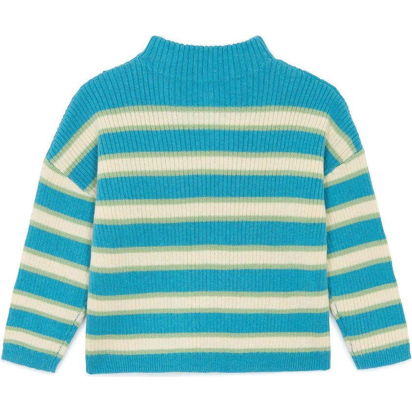 BONTON Blue Fish Leonard Sweater