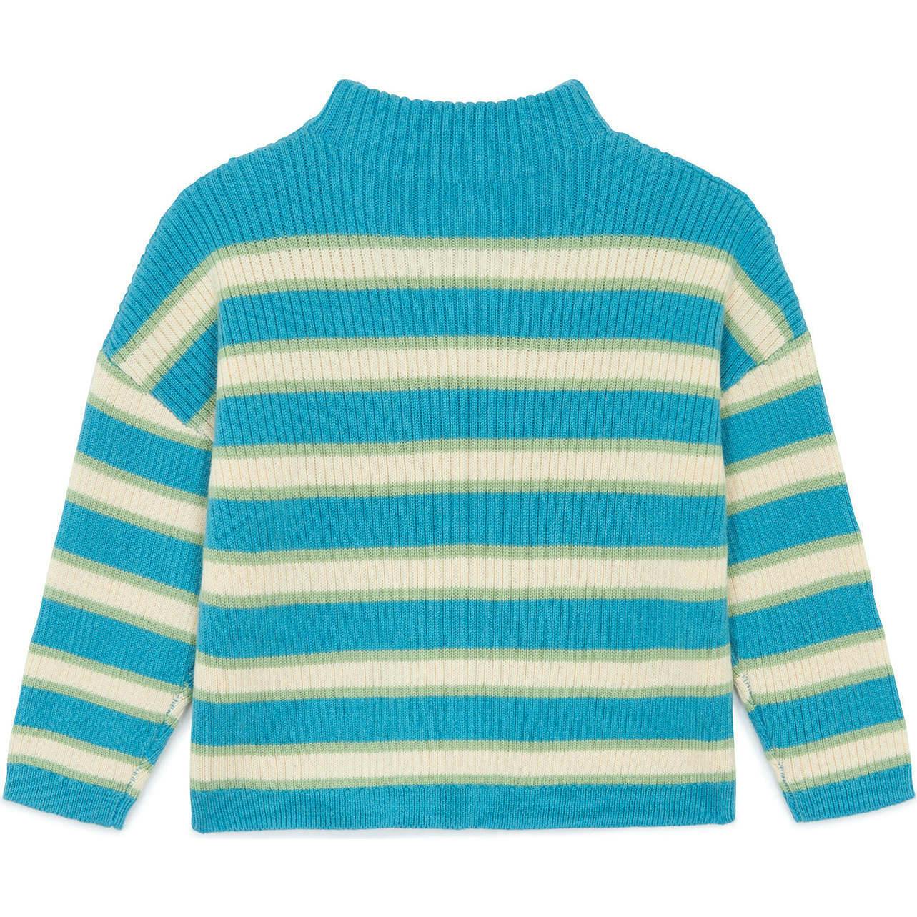 Blue Leonard Sweater