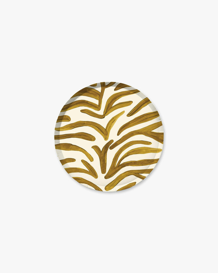 Sable Hors d'Oeuvres Plate Set - Gold