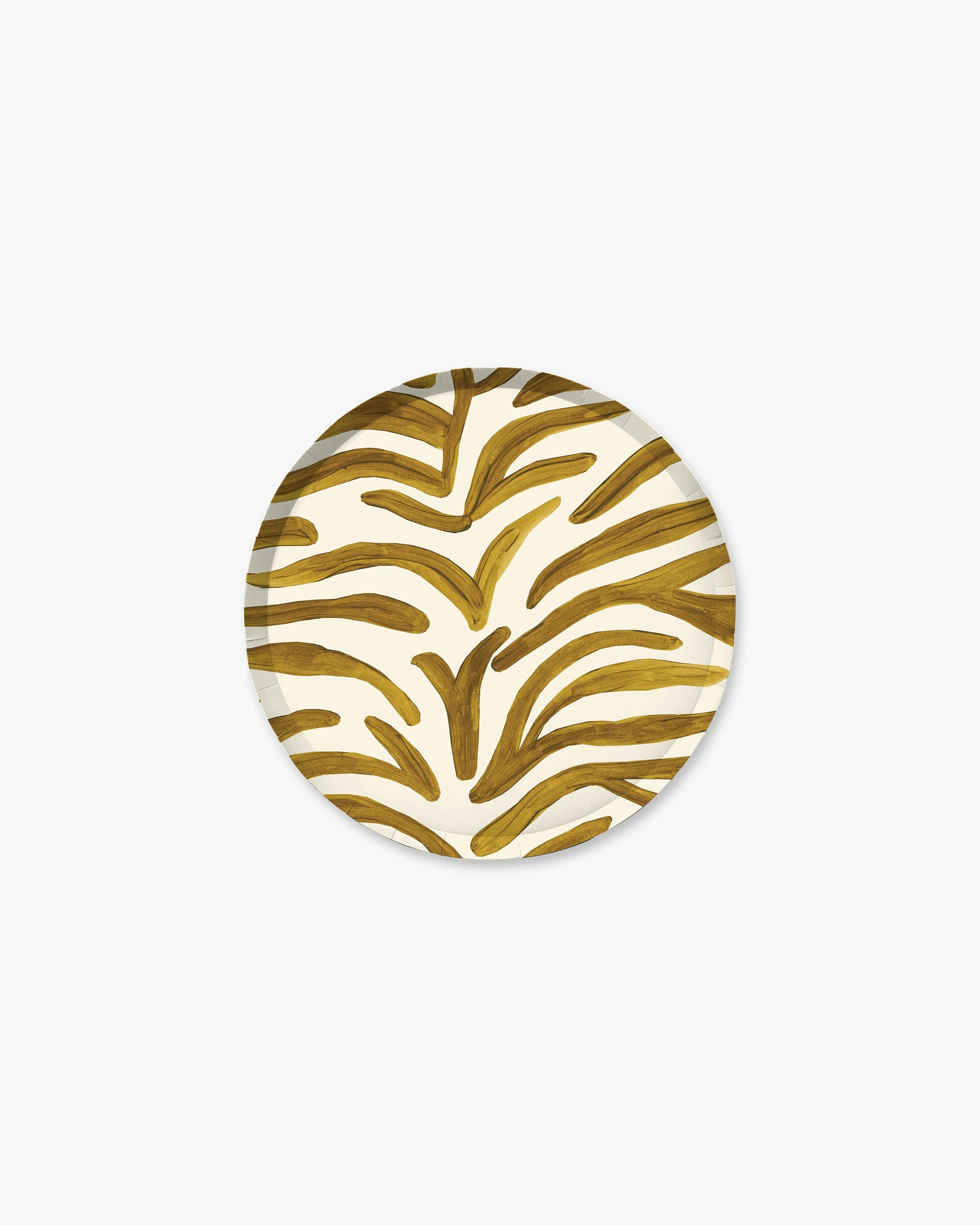 Sable Hors d'Oeuvres Plate Set - Gold