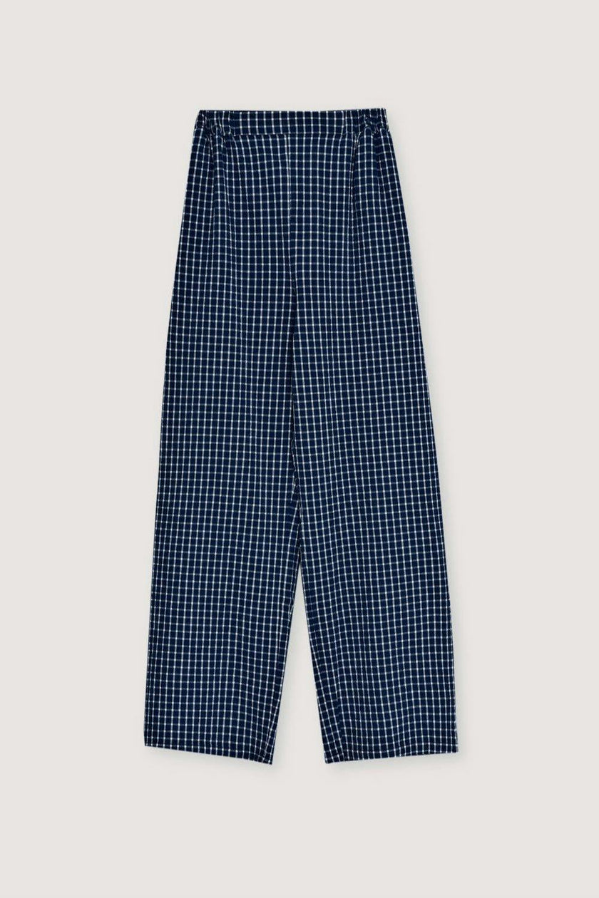 Jasmine Woman Pant Summer Midnight Checks