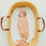 Classic Baby Bow - Mickey Mouse Check
