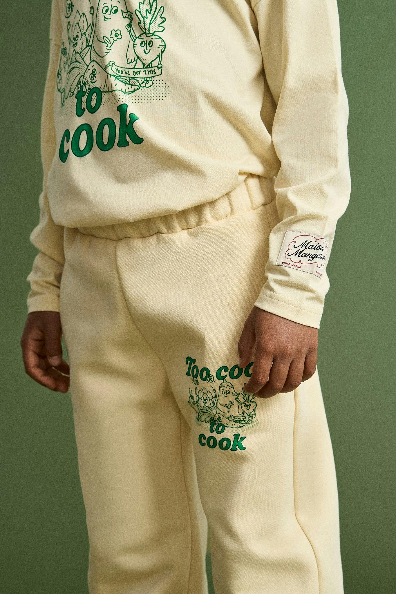 TOO COOL TO COOK SWEATPANT BEIGE
