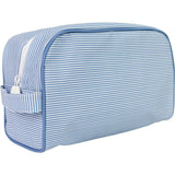 The Dopp Kit in Navy Mini Stripe