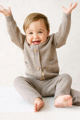 Merino Wool Baby Cardigan