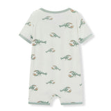 Mint Lobster Luxe Stretch Shortall