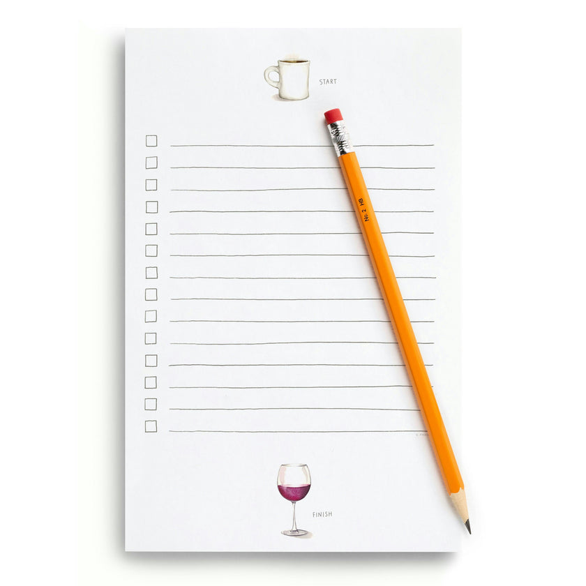 Start to Finish Notepad