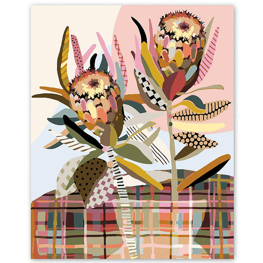 JOS: Paint by Numbers - Two Proteas