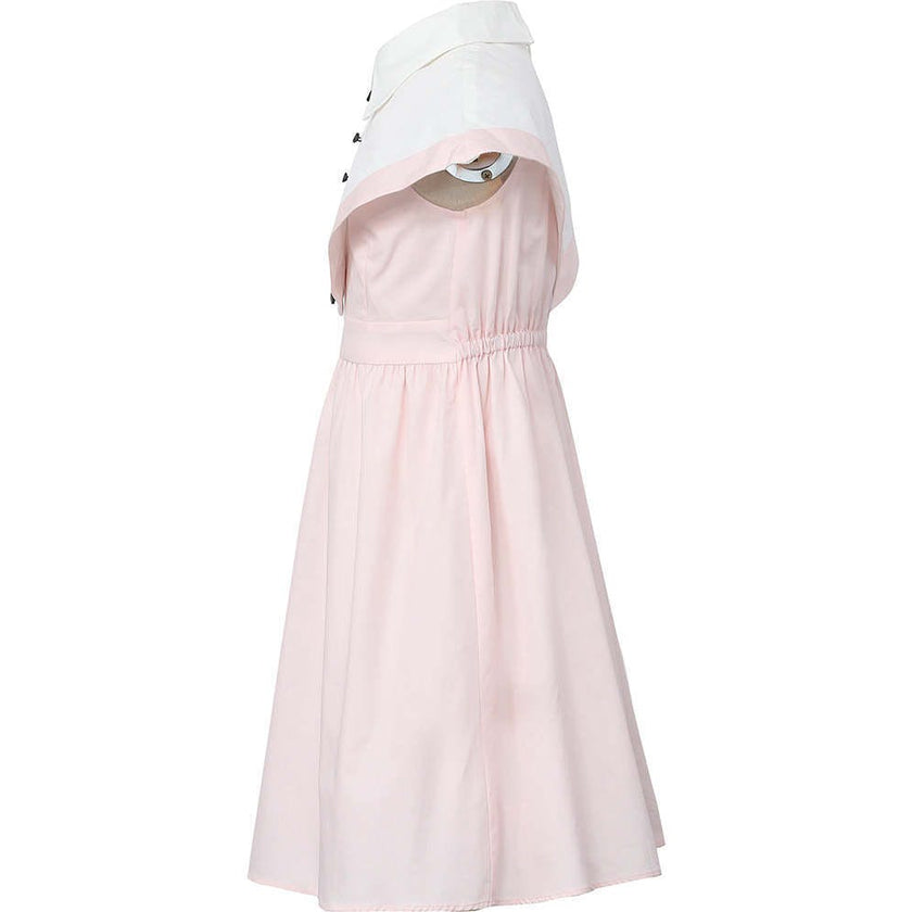 Stella dress (blush pink/ivory)