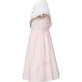 Stella dress (blush pink/ivory)