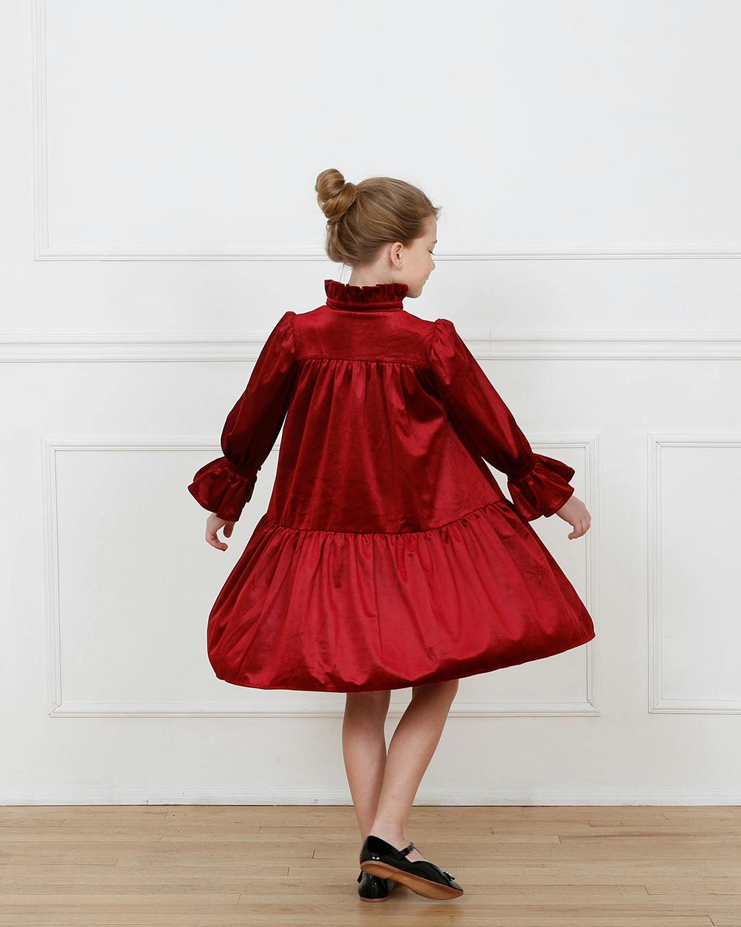 Evelyn Dress, Red