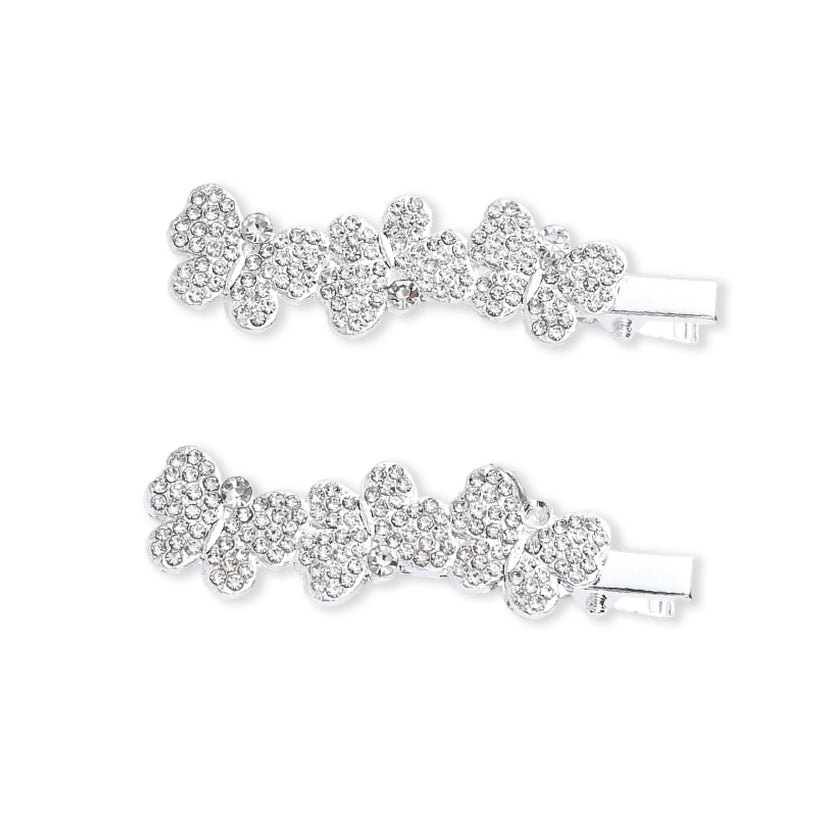 Crystal Accent Hair Pin Trio