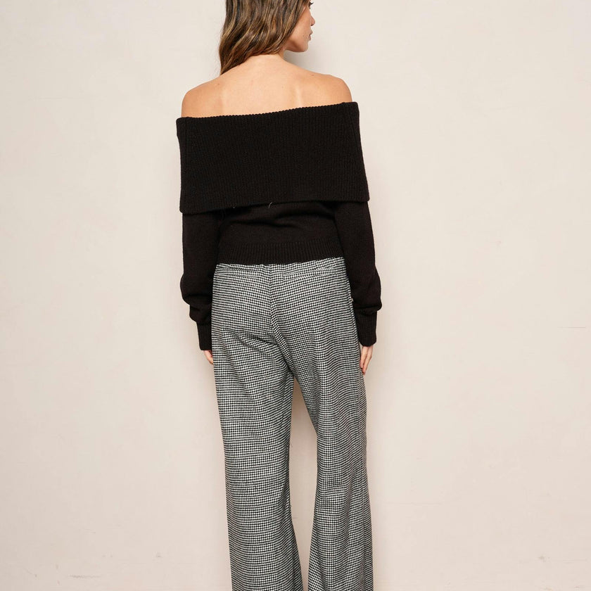 SHONA SWEATER - S1366A-BLAC