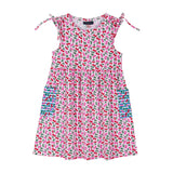 Girls Blocked Dress, Pink