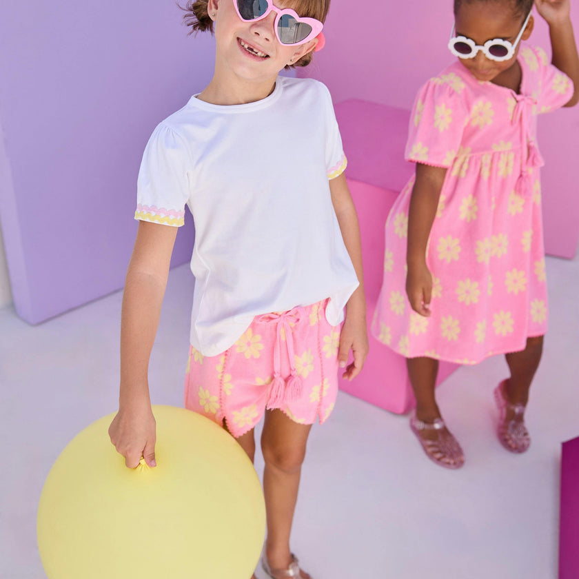 Ric Rac Essential Tee - Pink Lemonade