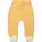 Organic Envelope Neck Long Sleeve T-Shirt And Jogger Playset, Cream