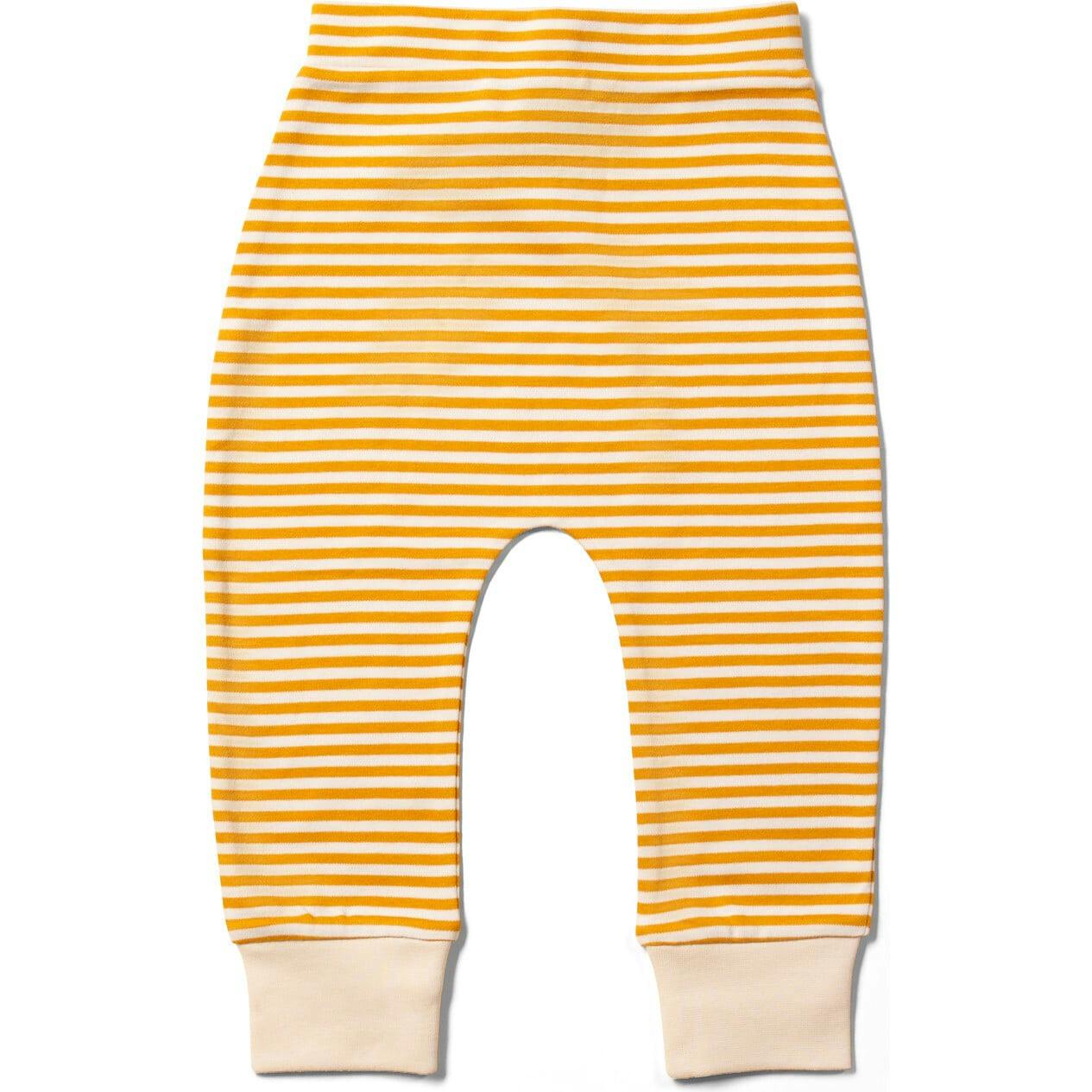 Organic Envelope Neck Long Sleeve T-Shirt And Jogger Playset, Cream