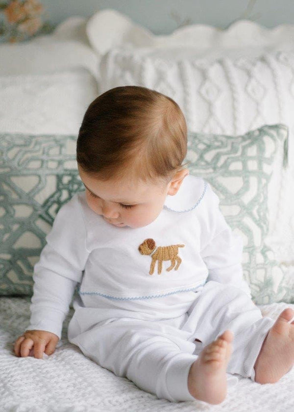 Crochet Playsuit - Boy Lab