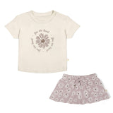 Organic Boxy Tee and Skort