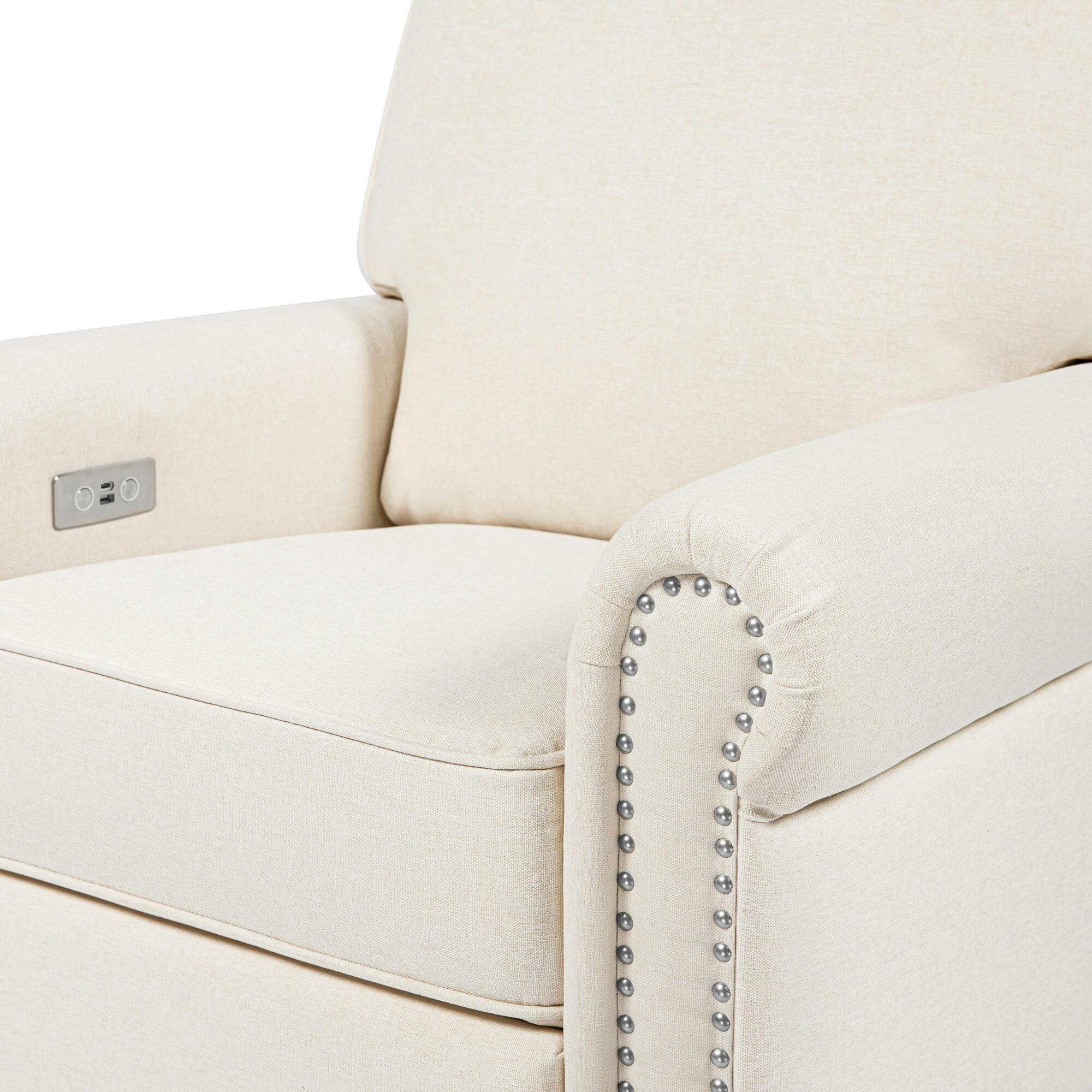Linden Electronic Recliner And Swivel Glider