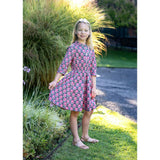 Gabriela Circle Dress, Pink
