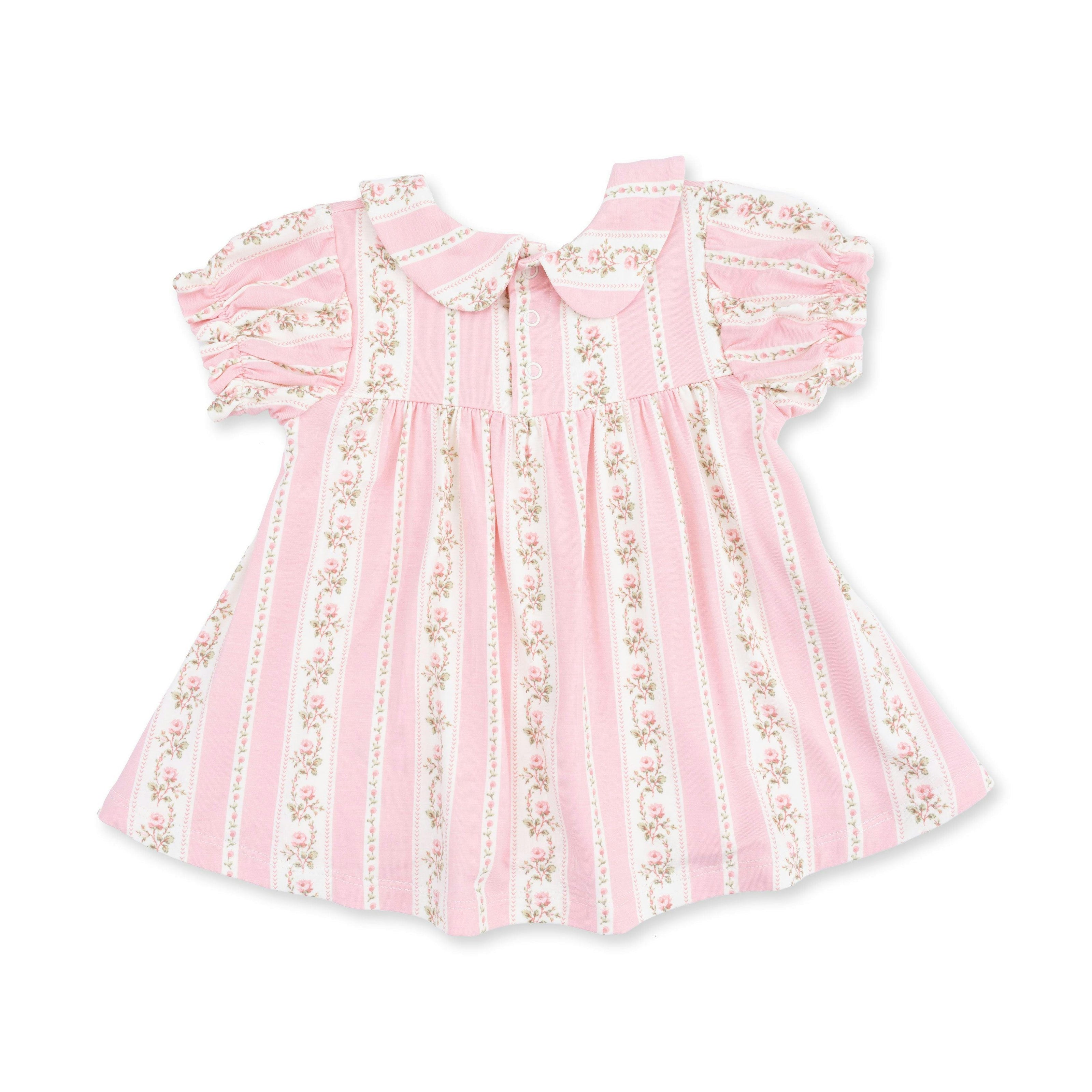 Antoinette Stripe - Smocked Dress Set